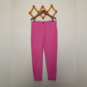 Abendroth Womens Barbie Cherry Blossom Pink Golf Professional Peggy Pant SZ 12